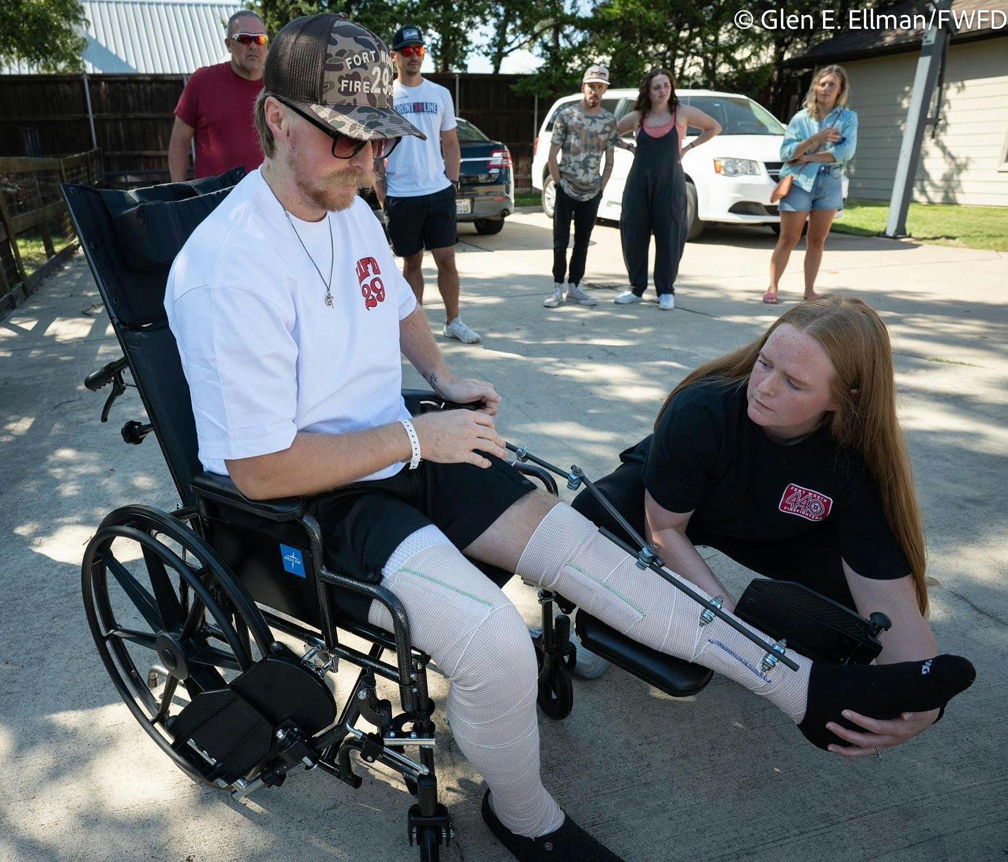 Firefighter Caleb Halvorson was severely burned in September when a garage roof collapsed on him. The city&rsquo;s worker&rsquo;s compensation program initially denied coverage of a machine meant to aid in the recovery of Halvorson&rsquo;s knee, but public outcry changed that decision.