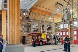 Boise Fire Station 13, which serves as a blueprint for future fire station designs in the city, proved that mass timber is a practical and scalable solution for fire and EMS facilities. Boise Fire Station 13, which serves as a blueprint for future fire station designs in the city, proved that mass timber is a practical and scalable solution for fire and EMS facilities.