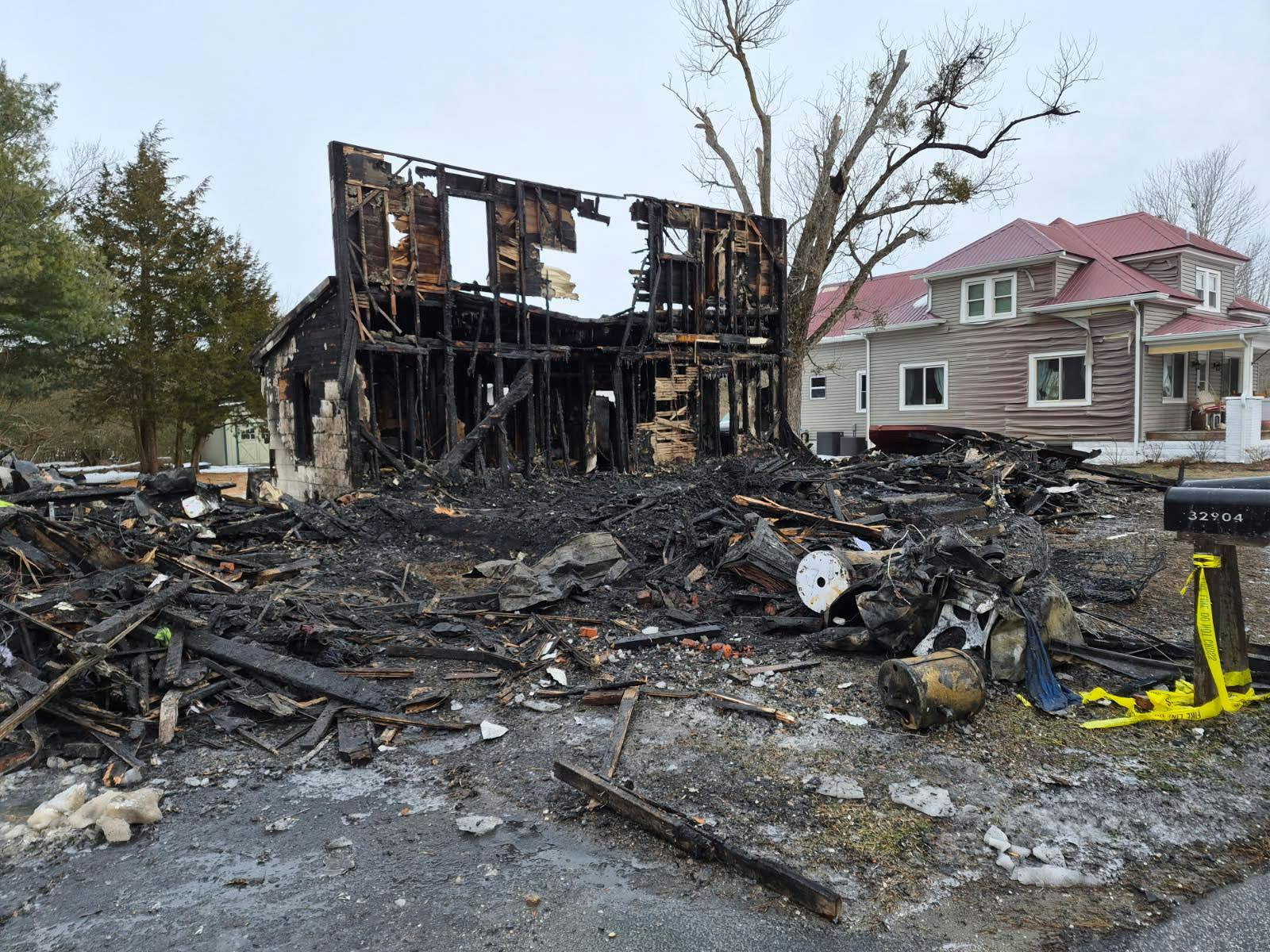 The cause of a fire in Parsonsburg that claimed two people is under investigation by the Maryland Fire Marshals Office.