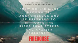 Succession Planning for the Next Chief of the Fire Department Succession Planning for the Next Chief of the Fire Department