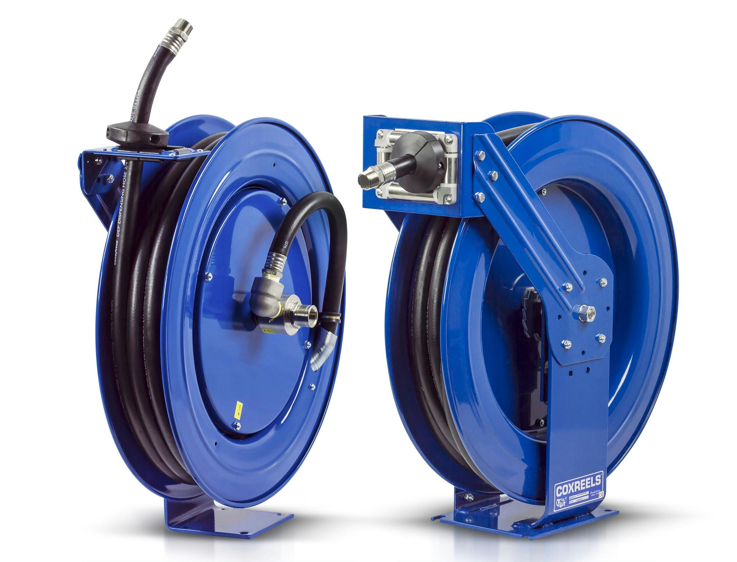 Coxreels Features Line of Diesel Exhaust Fluid Hose Reels