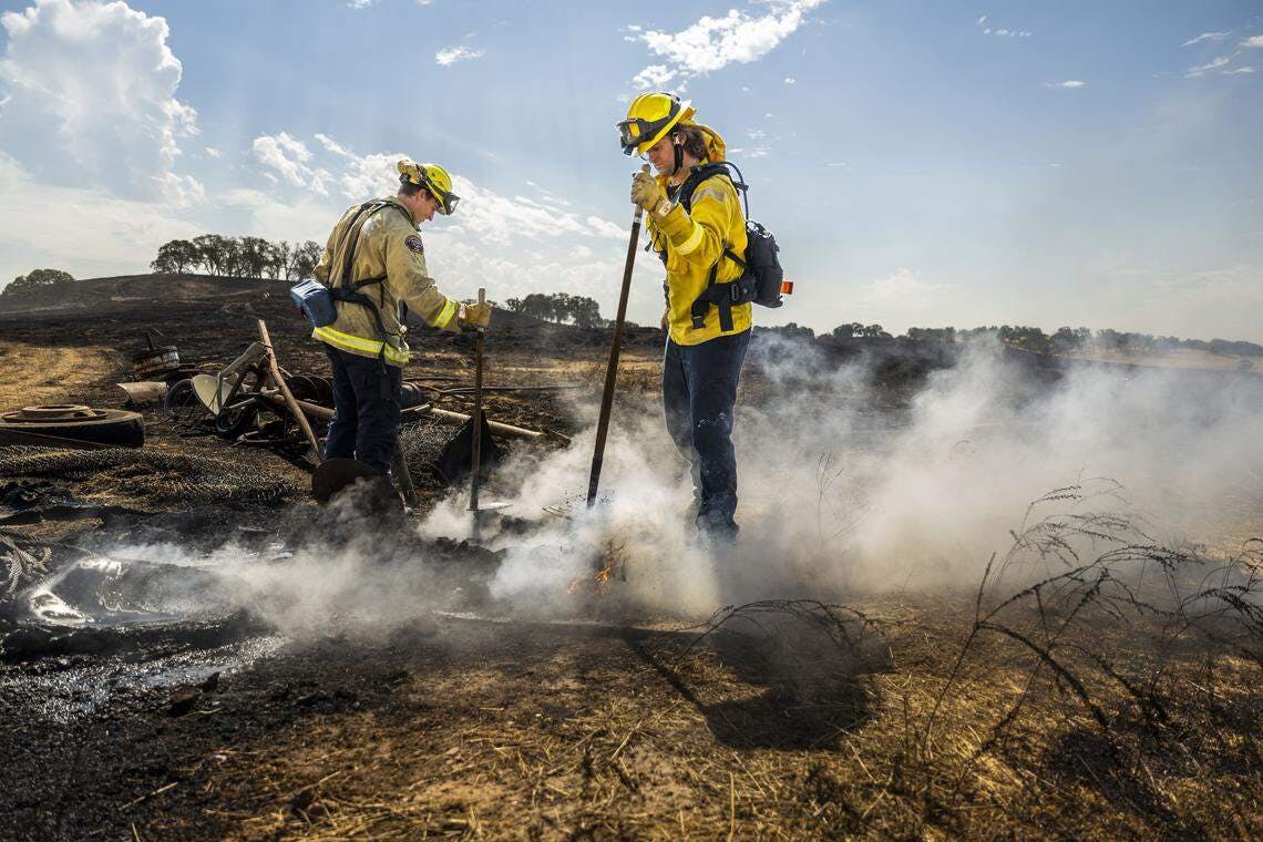 A measure being considered would lower the retirement age for firefighters and police officers.