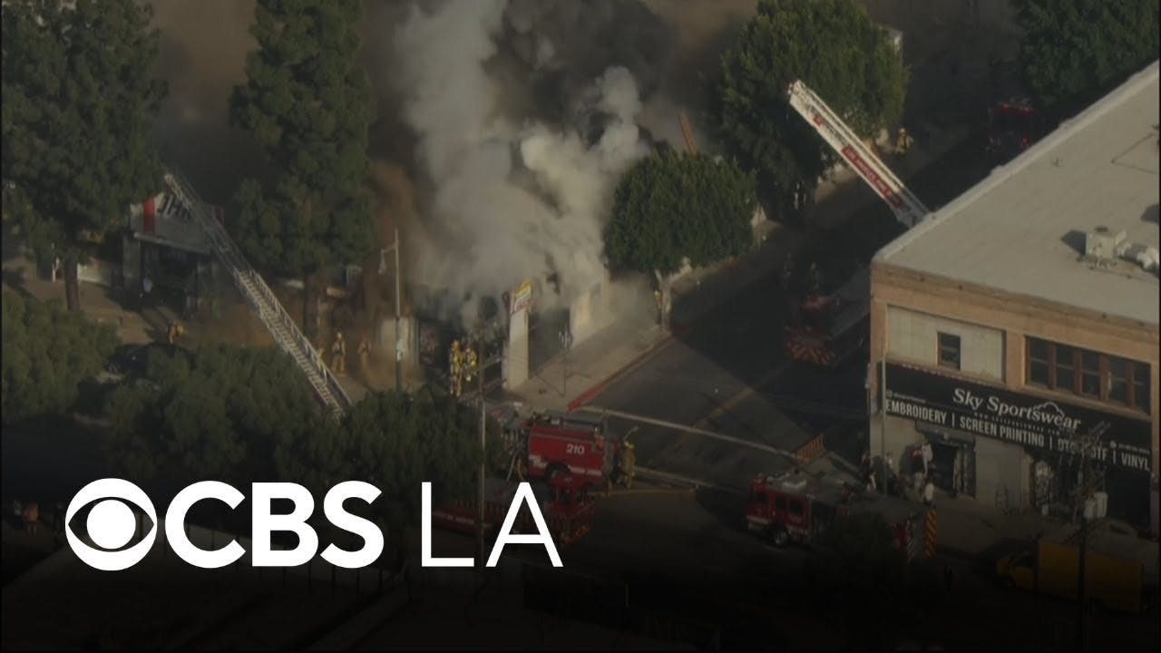 Los Angeles Fire Spreads to Several Buildings