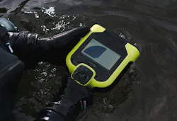 AquaEye’s AquaEye Pro handheld sonar system quickly locates missing persons underwater. AquaEye’s AquaEye Pro handheld sonar system quickly locates missing persons underwater.