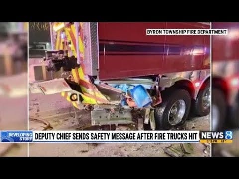 Byron Township, MI, Fire Rig Struck Again