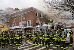 FDNY firefighters battled a fire last week that claimed four, including a toddler. FDNY firefighters battled a fire last week that claimed four, including a toddler.