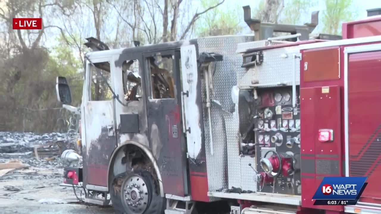 Jackson, MS, Aerial Ladder Destroyed, Other Rigs Damaged by Fire