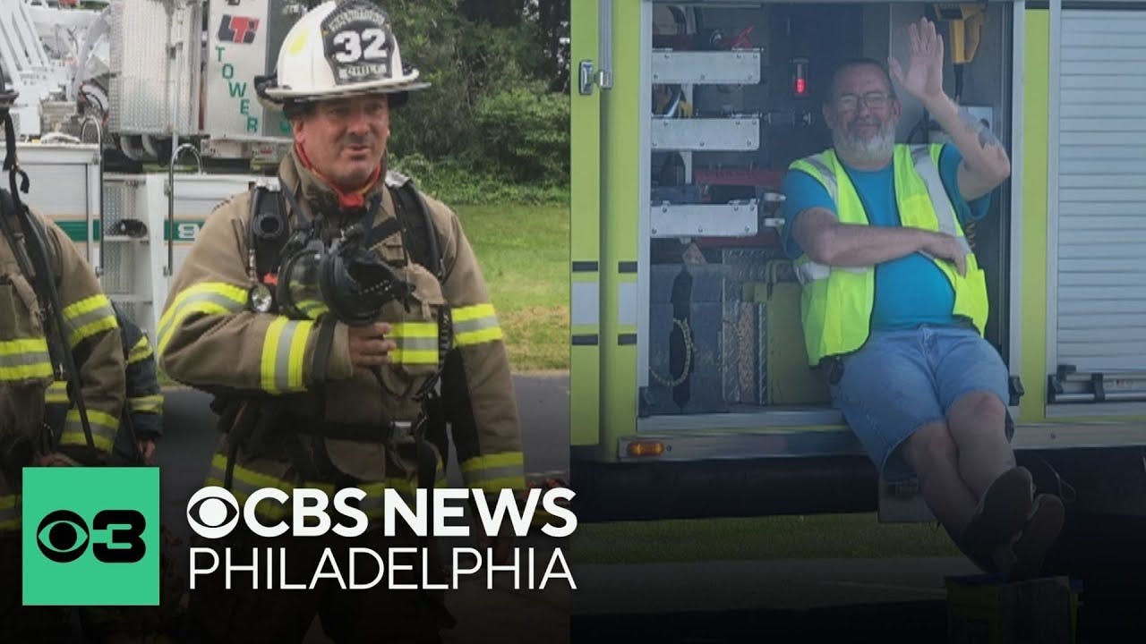 Children of fallen Pennsylvania firefighters vow to carry on their fathers' legacies