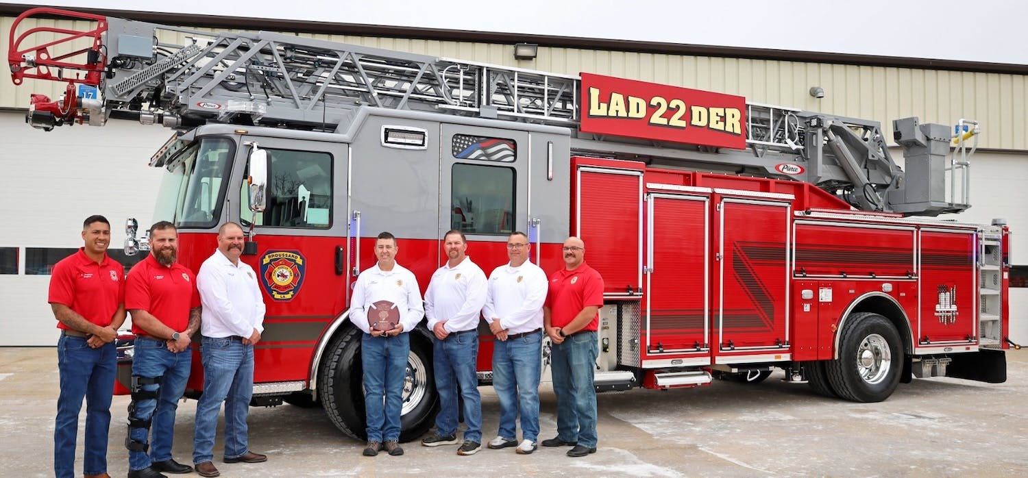 Pierce Manufacturing Hits 1,000th Delivery for Aerial Ladder