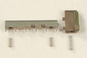Figure 15 &ndash; Sidebar springs and slider spring are different sizes and are not interchangeable.
