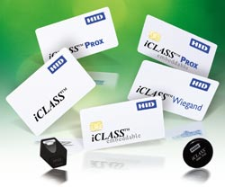 HID iClass credential family.