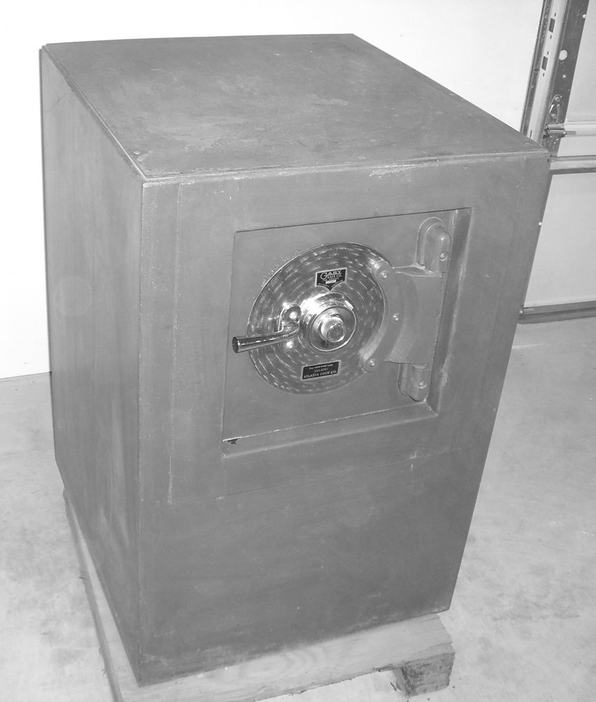 Figure 1. Red Gary safe