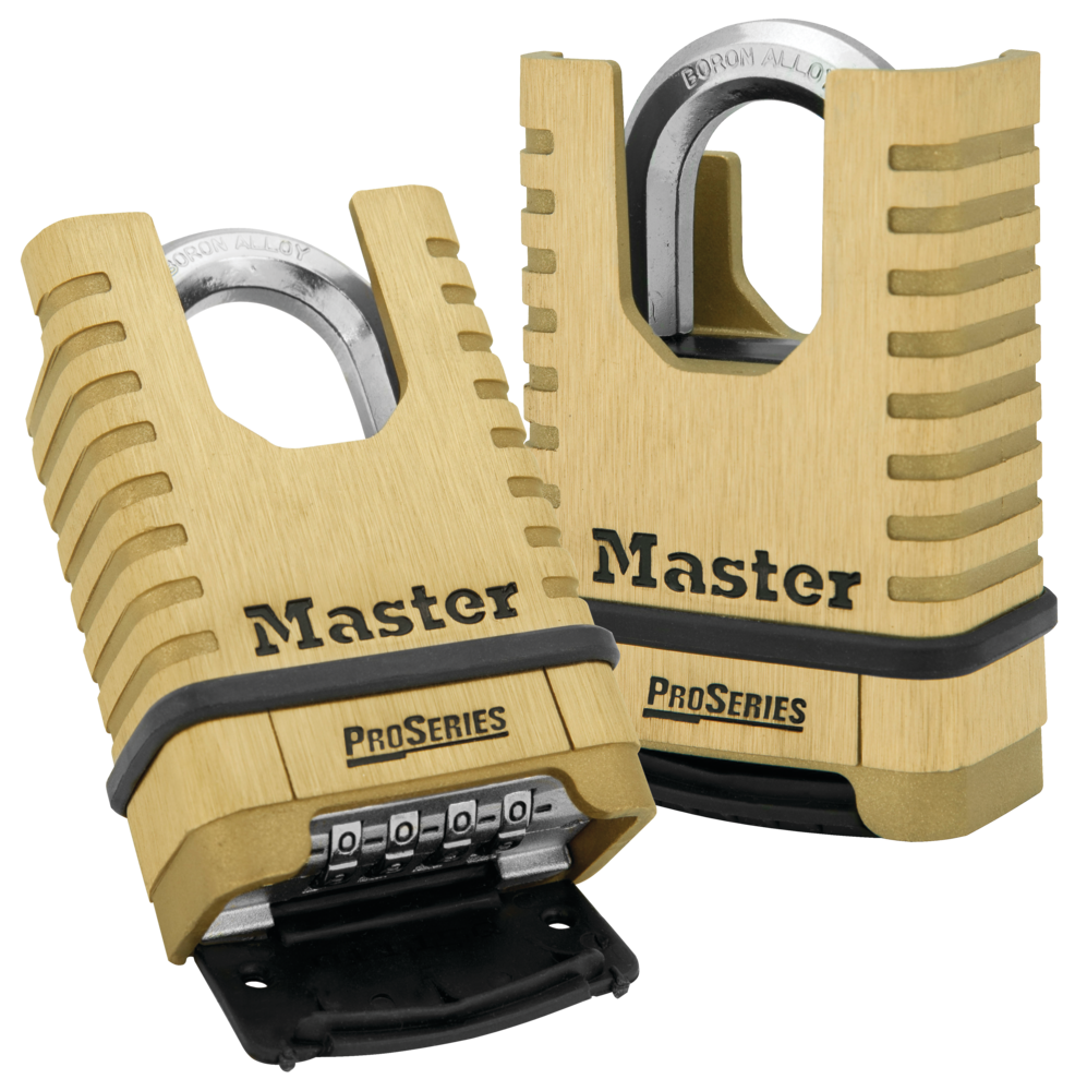 Master Lock&rsquo;s ProSeries&circledR; Resettable 1177 Combination Locks provide maximum protection from bolt cutters.