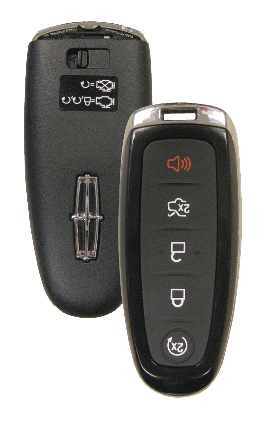 Lincoln 5 Button GEN 2 PEPS Fob from STRATTEC