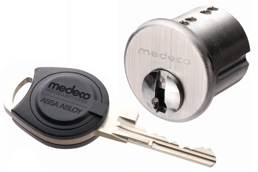 Medeco M3 Logic key and cylinder