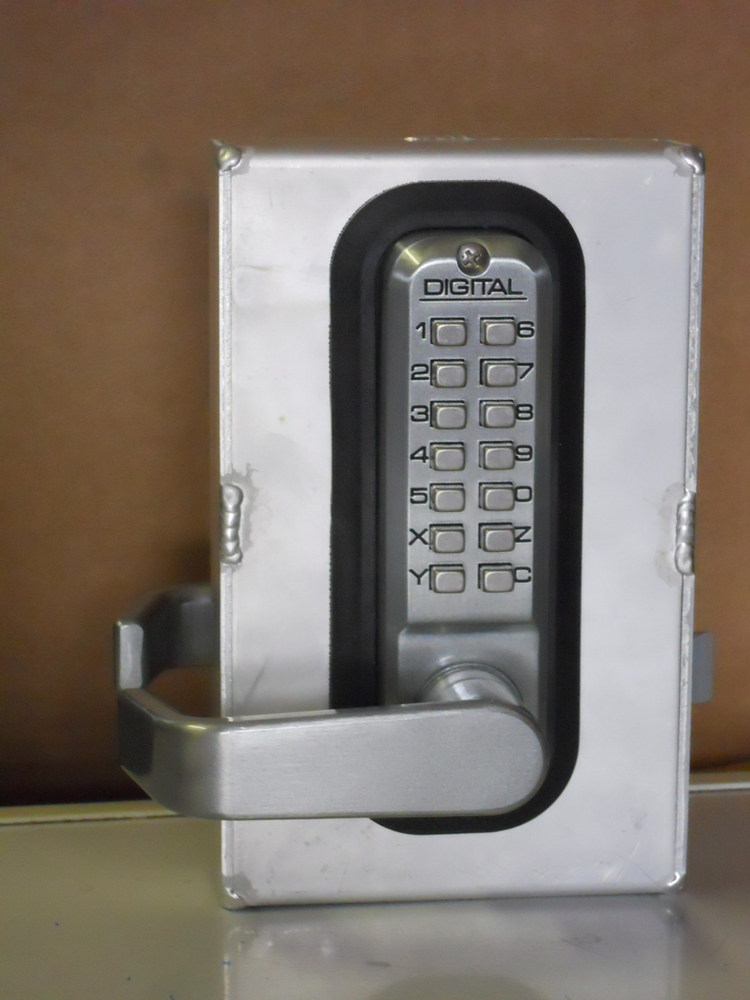 Finished installation, rear view