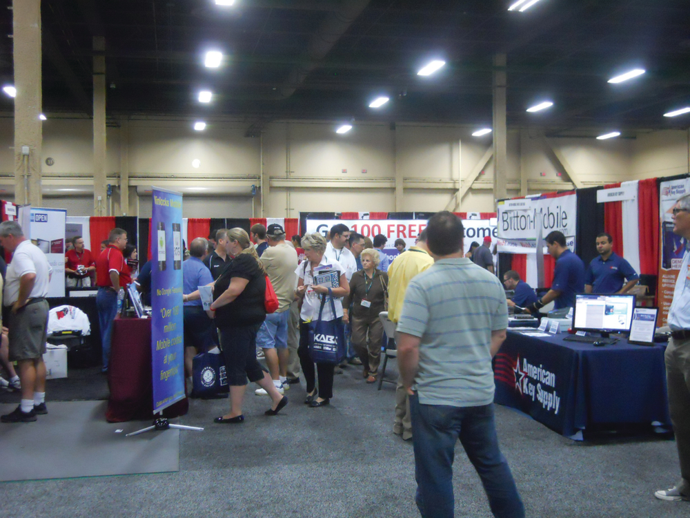 Scenes from the convention floor
