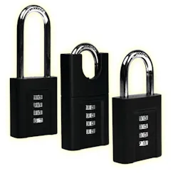 Combination Padlocks 3 Glow 10780741 Combination Padlocks 3 Glow 10780741