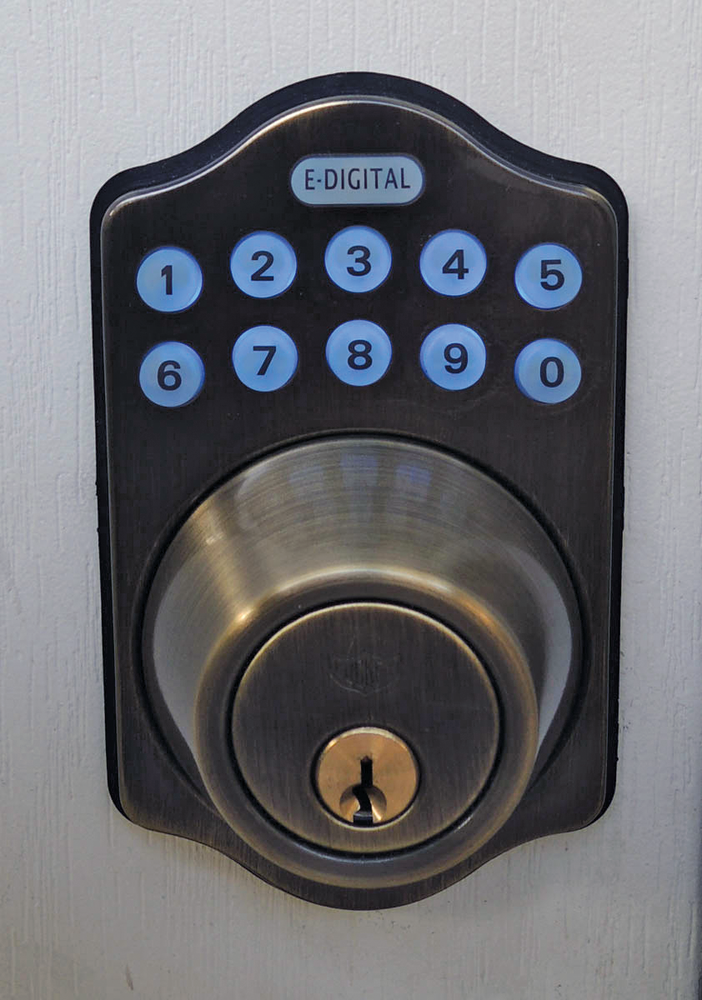 16. Keypad illuminated