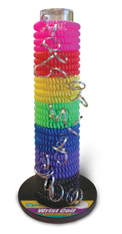 Top-selling wrist coil tower display Top-selling wrist coil tower display