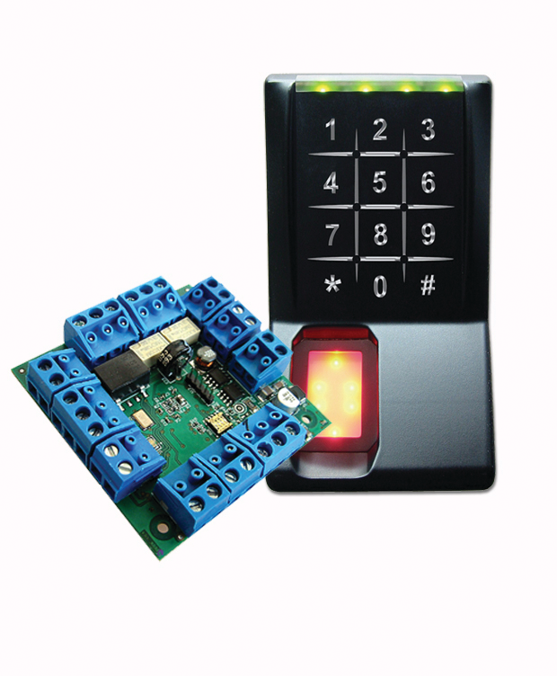 Kaba access control kit with biometrics