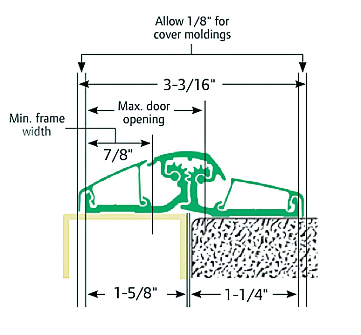 Ives 157XY Continuous Hinge