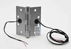 Command Access Electric Hinge with a Four-Foot Lead Command Access Electric Hinge with a Four-Foot Lead