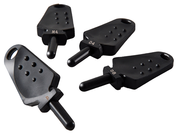 Kaba Hr Insync Dual Credential Keys With Markings