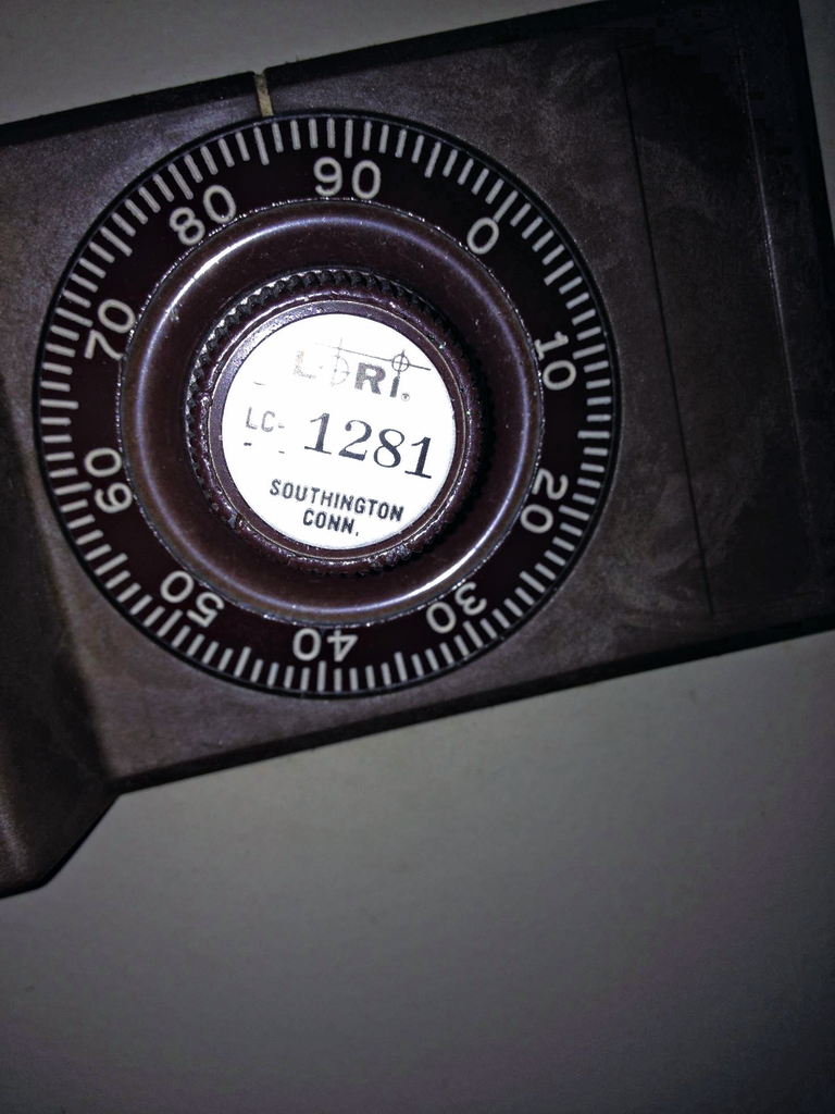 Lori Lock, manufacturer of this vintage lock, was acquired by Kaba Ilco Corp.