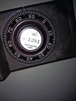 Lori Lock, manufacturer of this vintage lock, was acquired by Kaba Ilco Corp. Lori Lock, manufacturer of this vintage lock, was acquired by Kaba Ilco Corp.