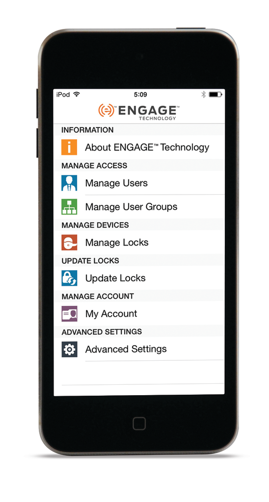 Schlage ENGAGE settings