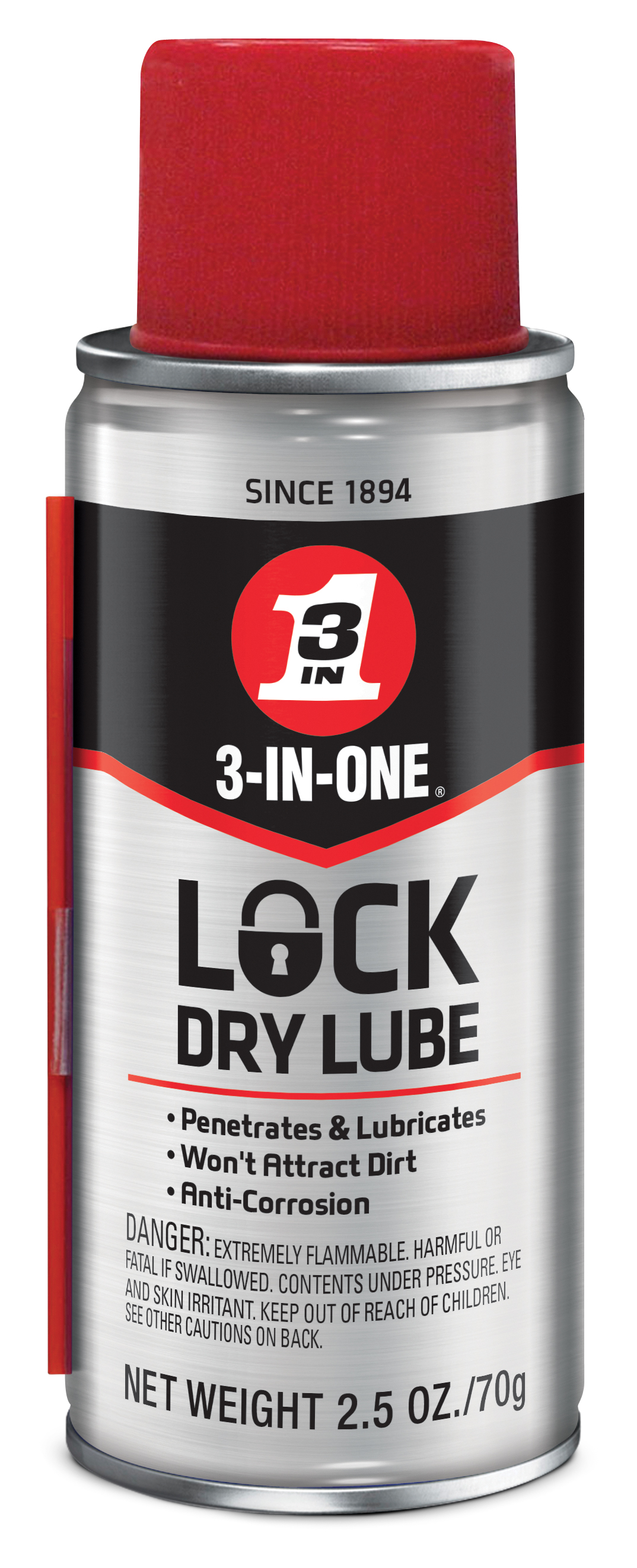 3-IN-ONE Lock Dry Lube