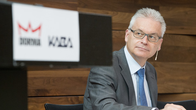 The CEO of Kaba, Riet Cadonau, has been nominated CEO of the newly merged dorma+kaba group.