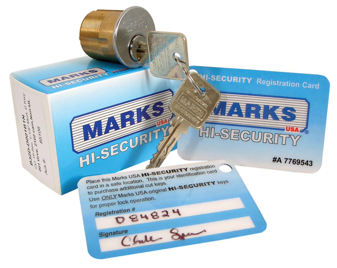 Marks USA Hi-Security and Security Mate products