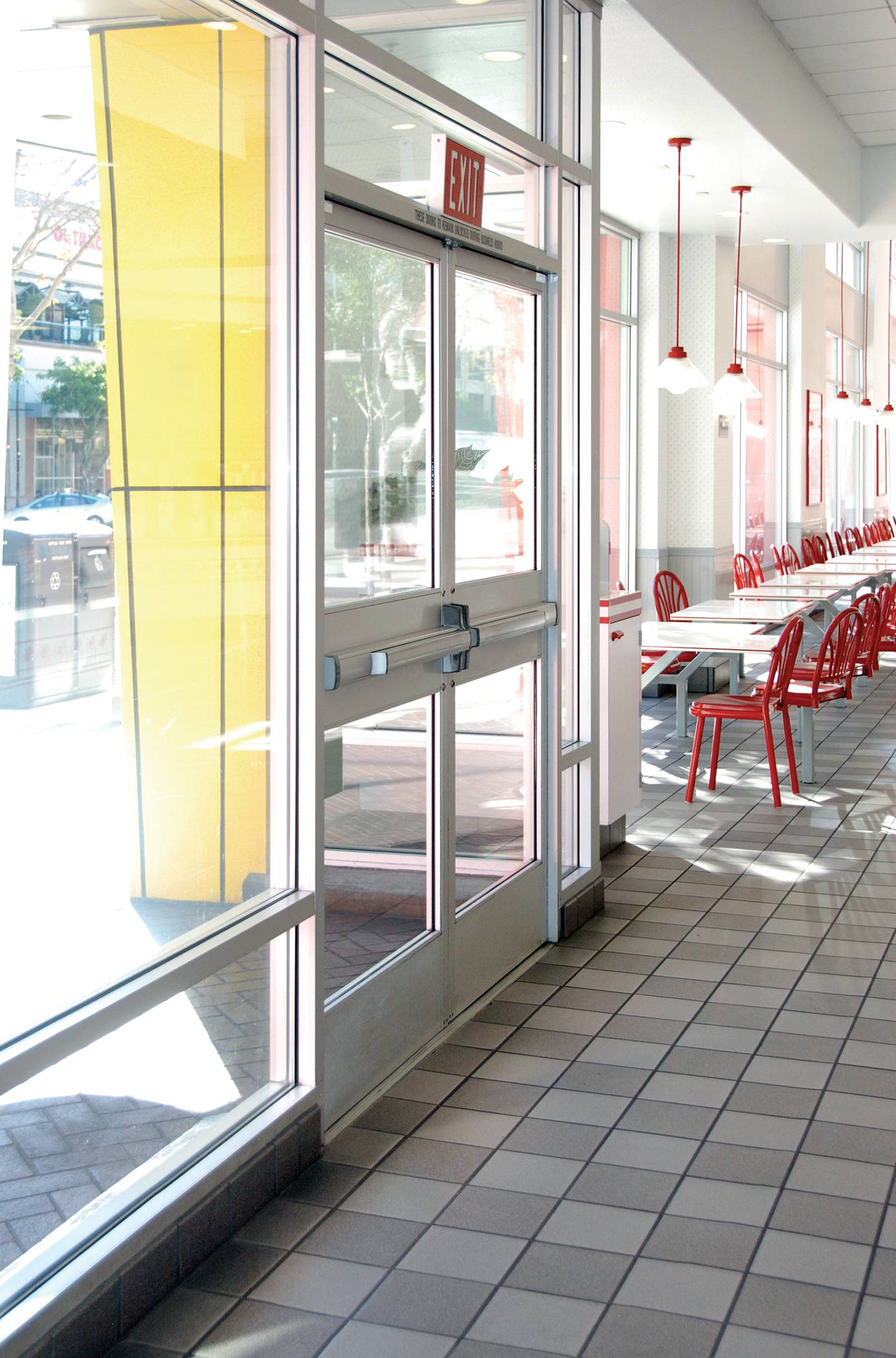 CRL Jackson 20 Series Exit Device in use