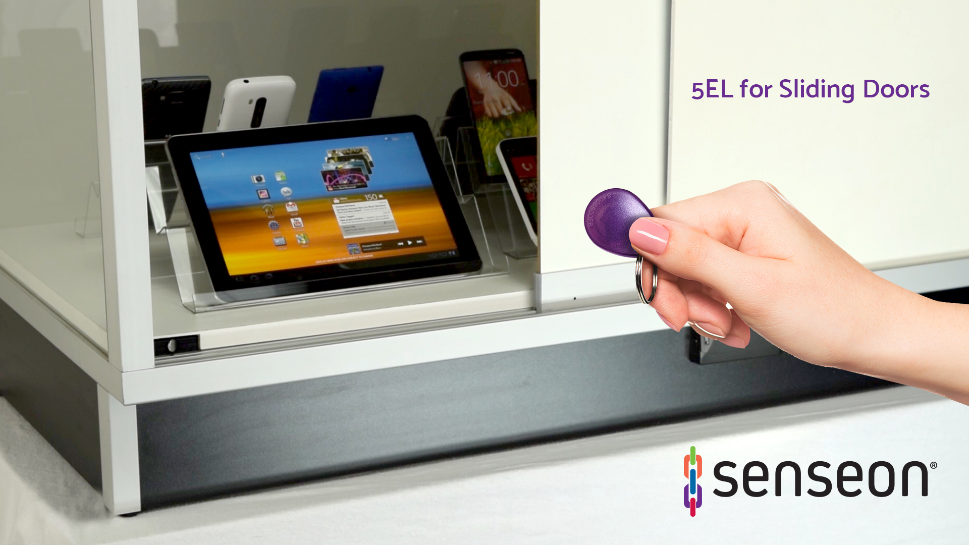 RFID technology operates Senseon cabinet locks