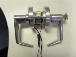 Electrified lever lock Electrified lever lock