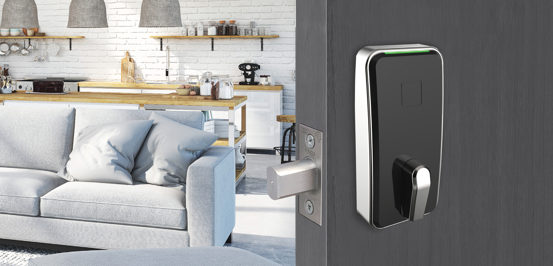 The dormakaba Saffire LX-D deadbolt lock