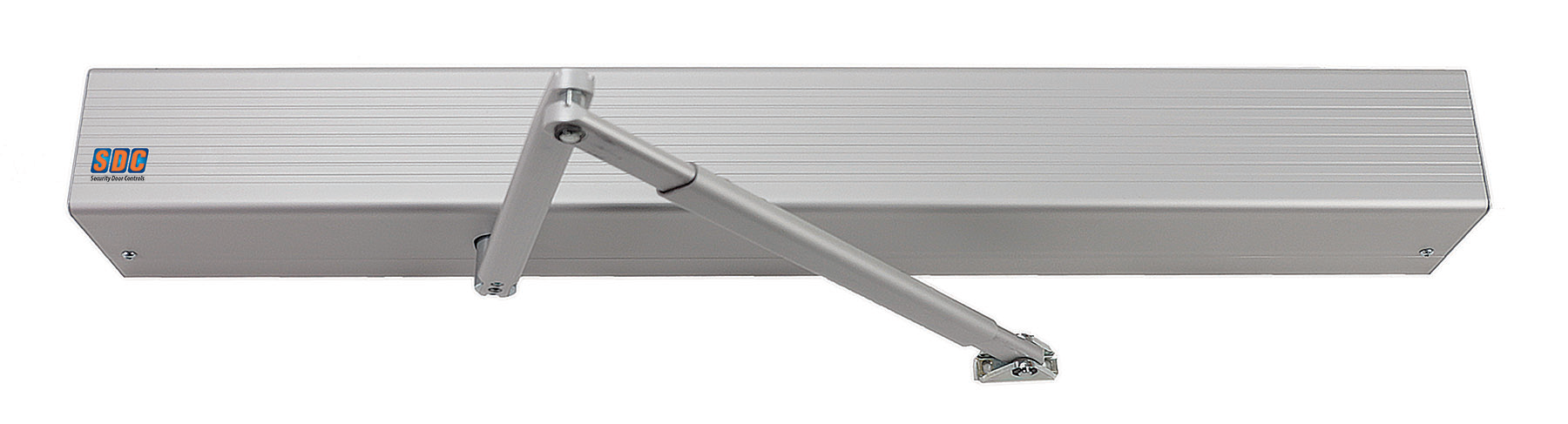 A low-energy door operator and a touchless switch make up a basic hands-free door solution.