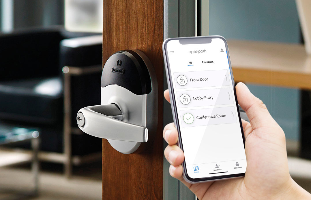 Schlage Wireless Unlock Iphone Hand App