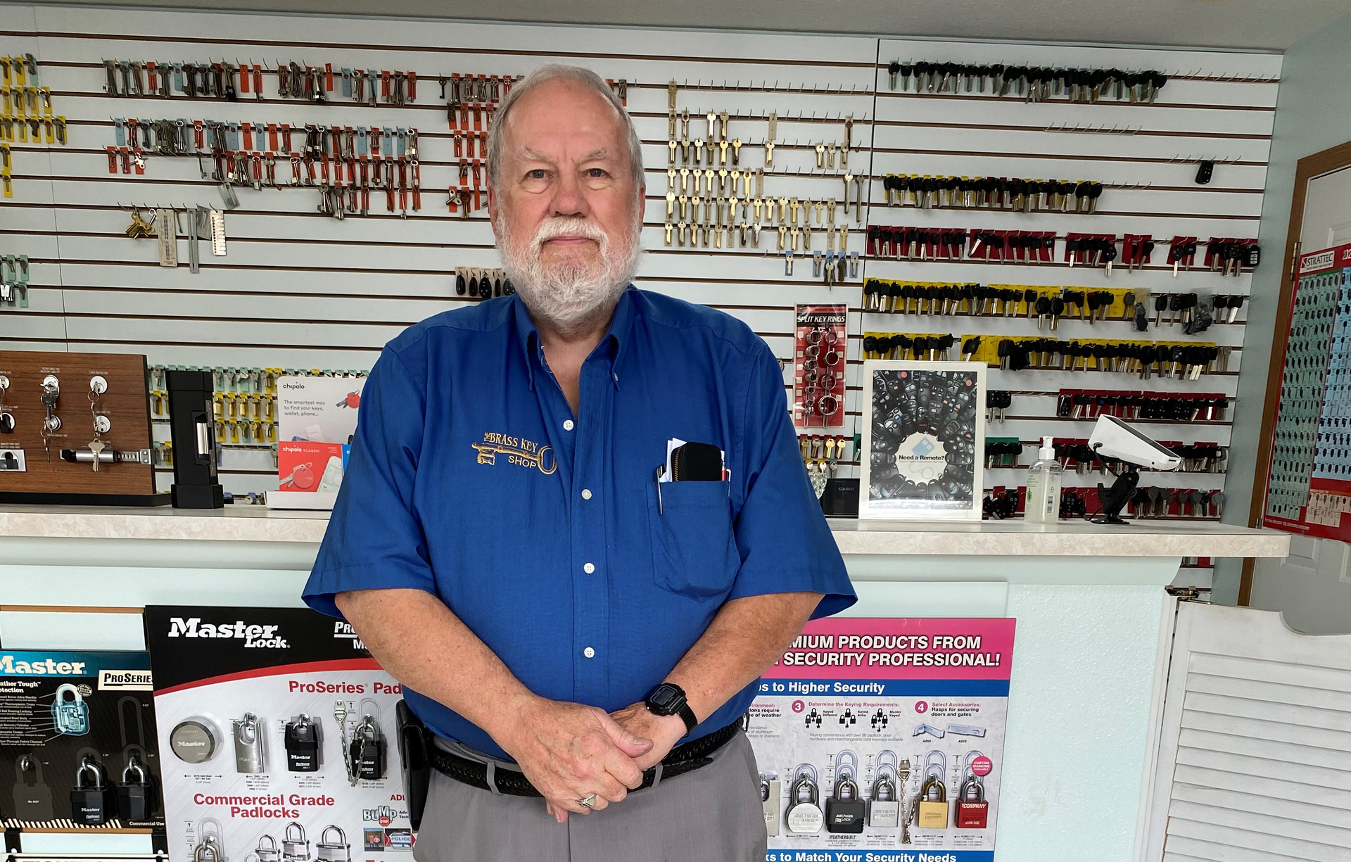 Bill Mandlebaum has operated The Brass Key Shop in Bowling Green, Ohio, since 1981.