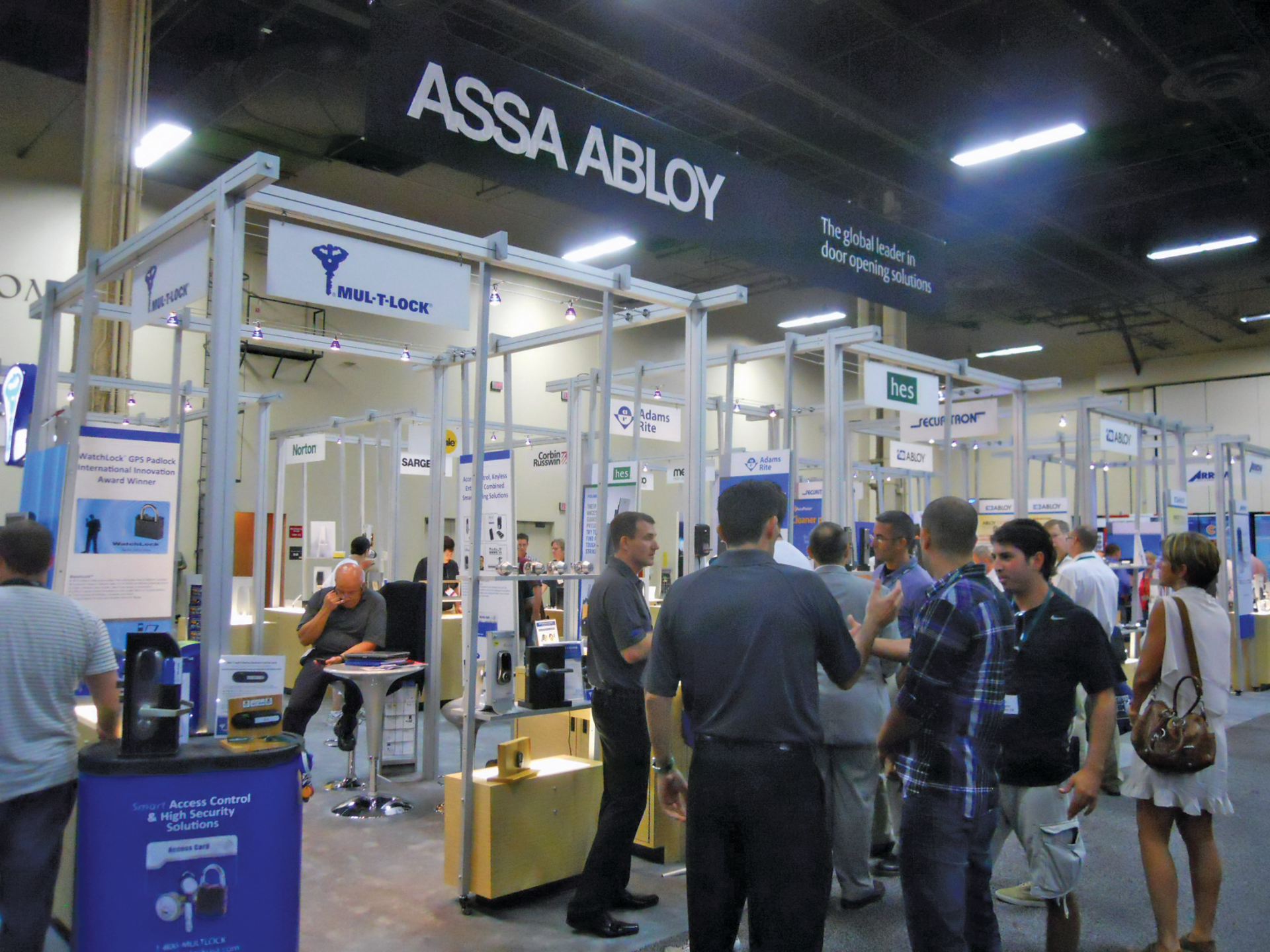 ASSA ABLOY display, 2012