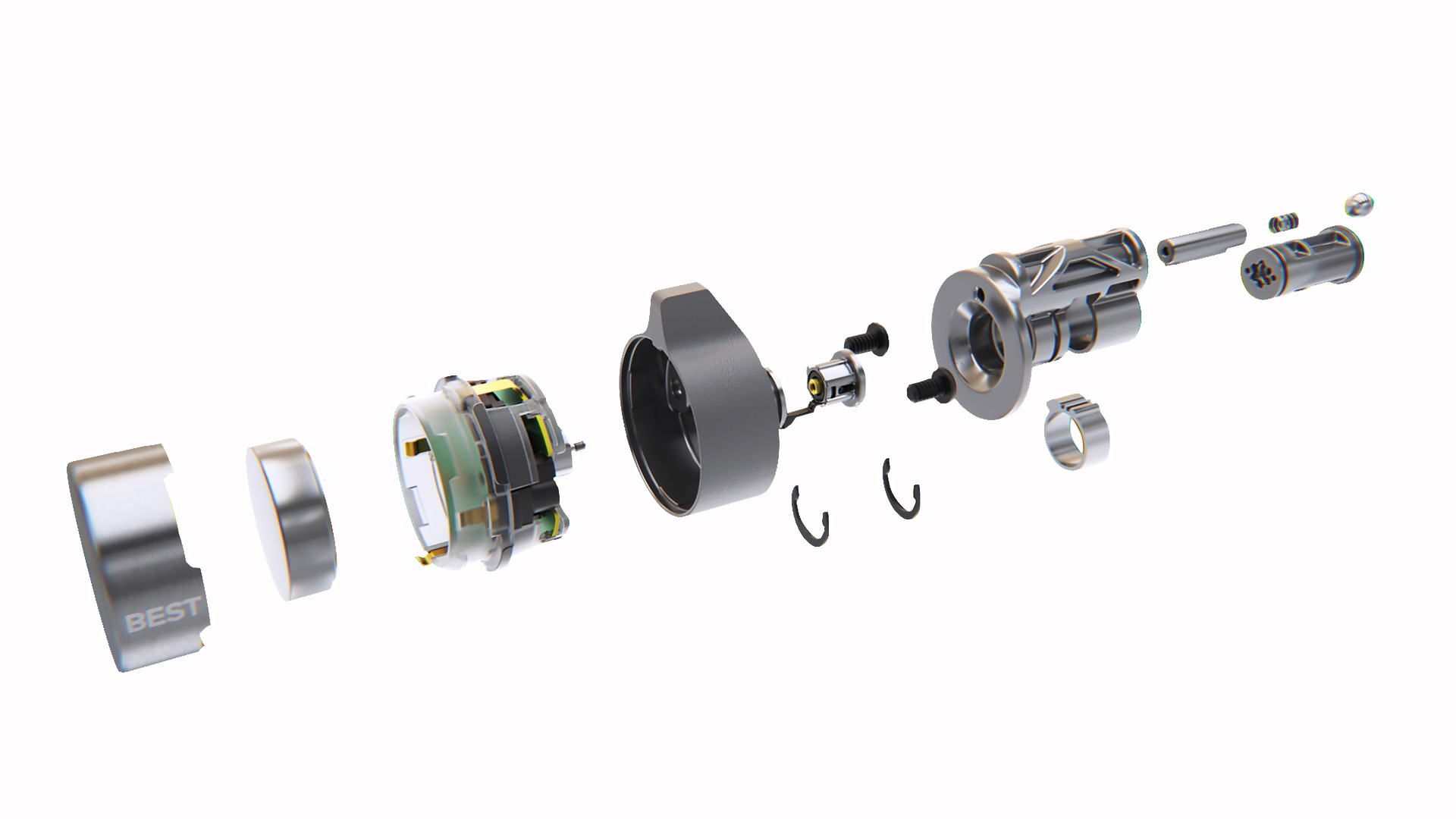 Switch Core, exploded view
