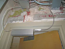 All locks on fire doors must be in working order. All locks on fire doors must be in working order.