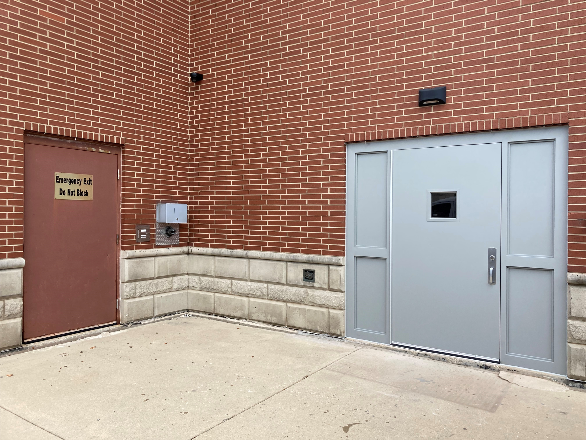 East-facing exterior doors, such as the one on the left, could heat up to the point late in the day where preload occurs.