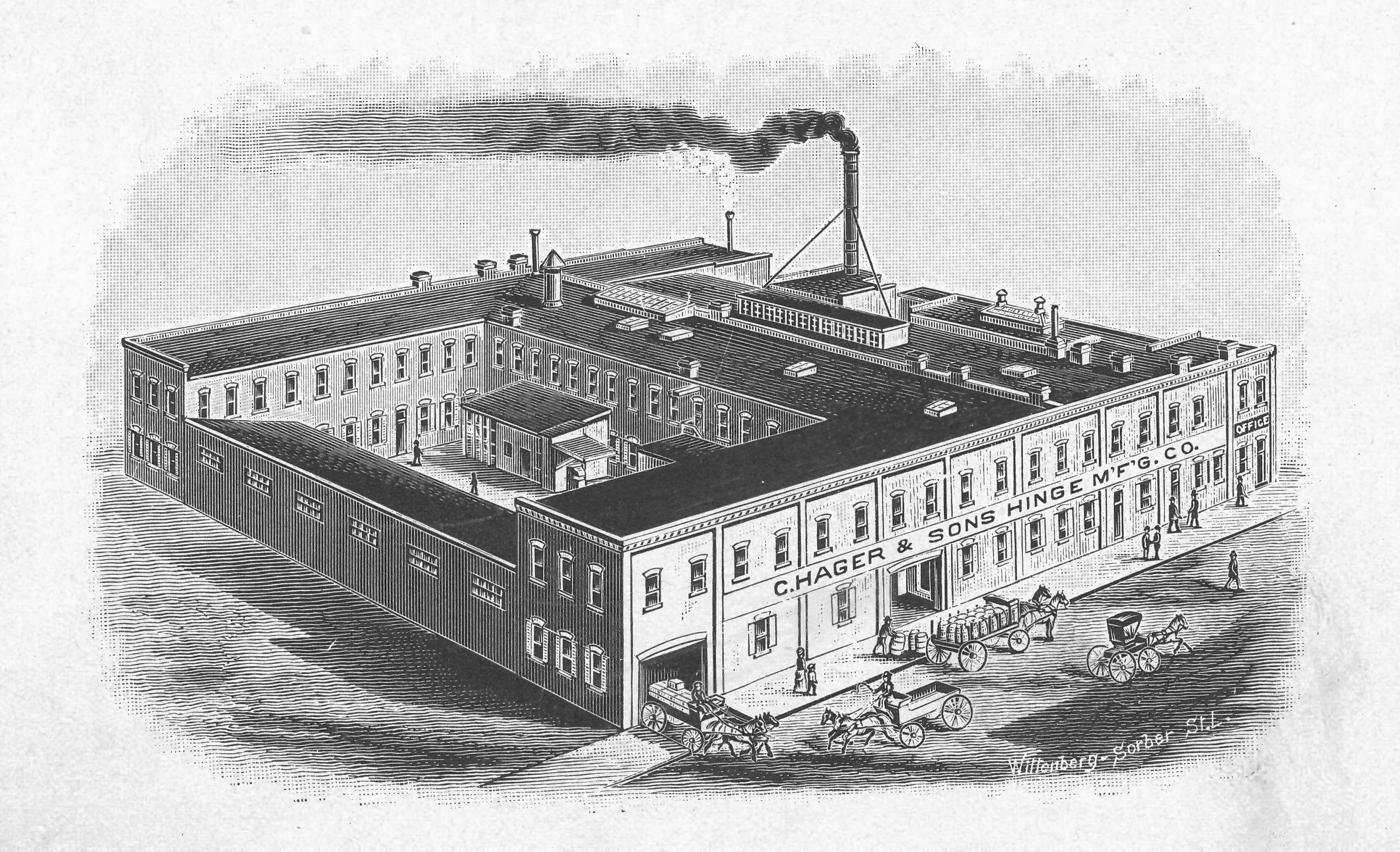 Hager's original St. Louis factory