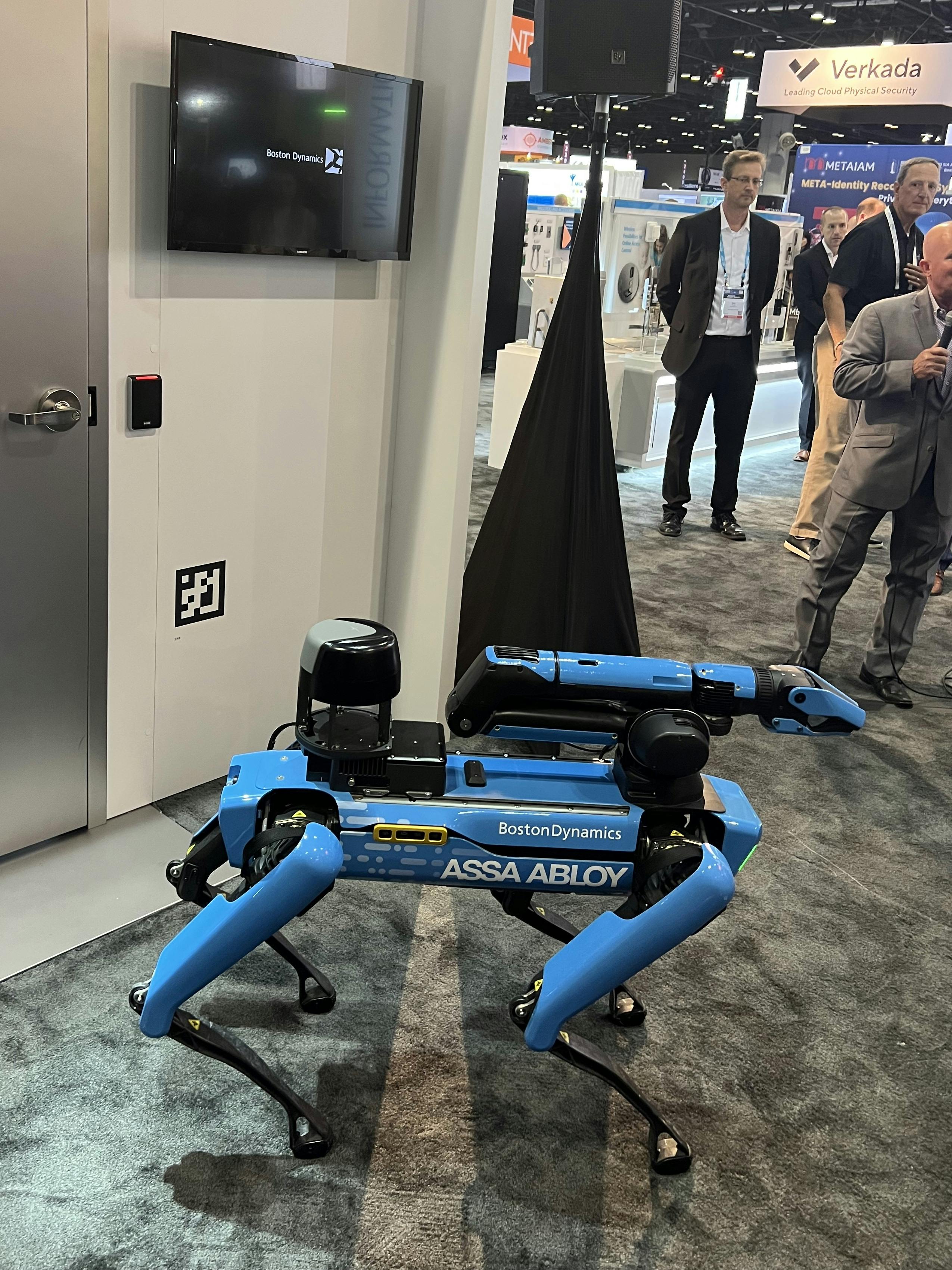 Robotic access control from ASSA ABLOY and Boston Dynamics