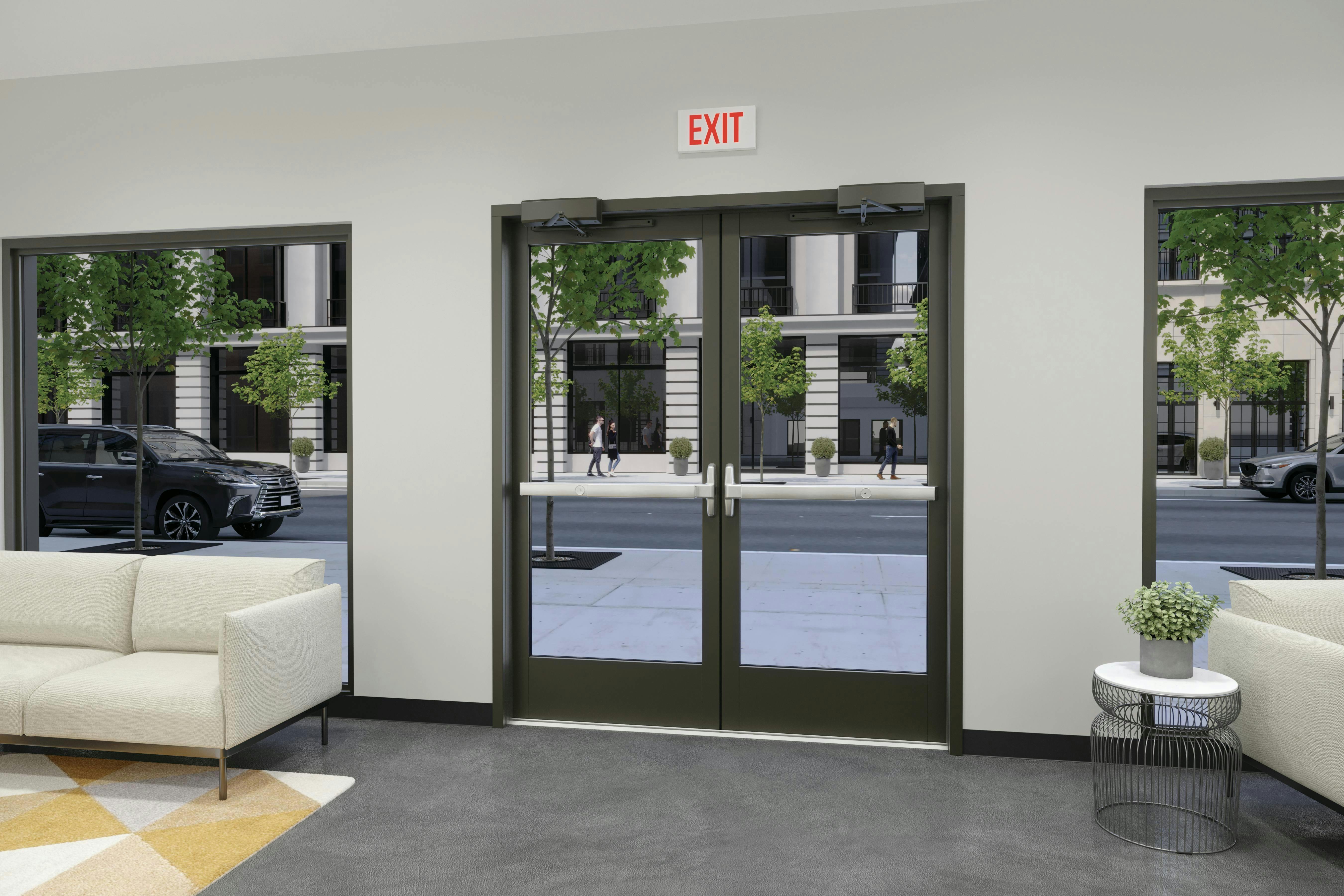 Multifamily application, Von Duprin 70 Series