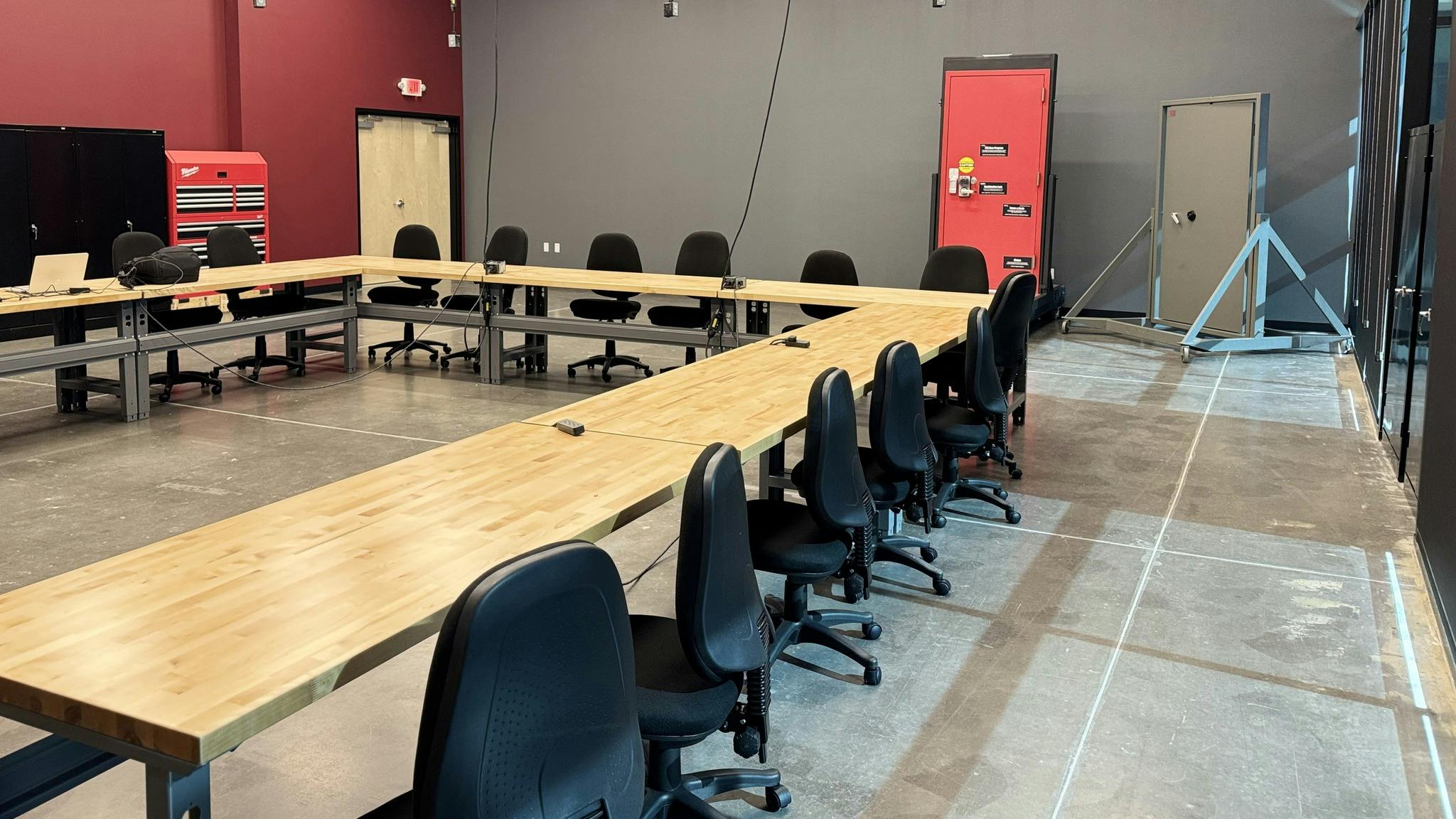 Classrooms ready for students