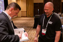 SHDA Immediate Past President Lance Johnsen (on right) at last year's summit with Ben Silver presenter and author Steve McClatchy. SHDA Immediate Past President Lance Johnsen (on right) at last year's summit with Ben Silver presenter and author Steve McClatchy.